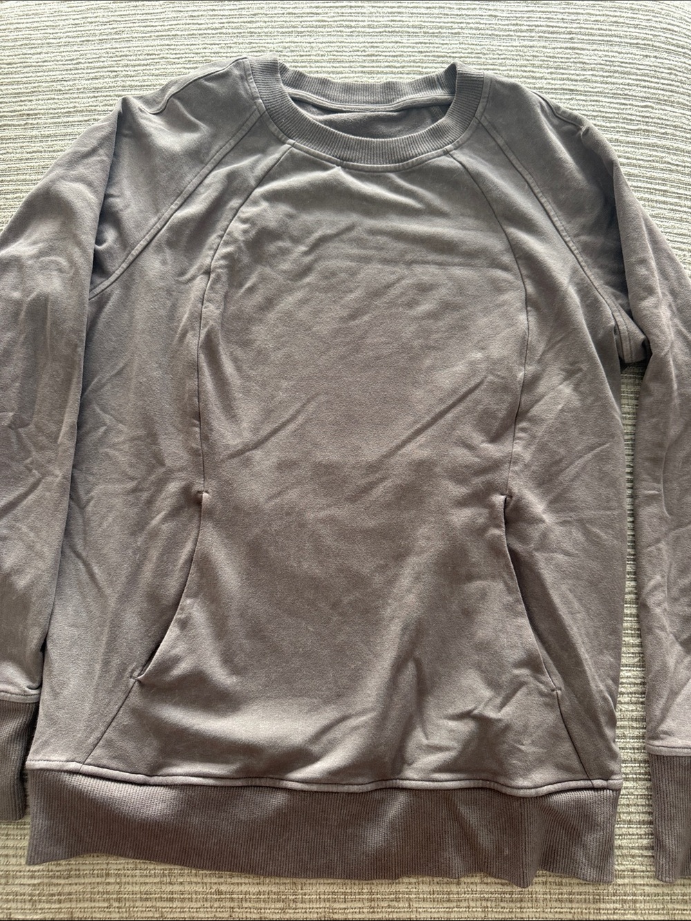 Women’s lululemon Crewneck Long-Sleeve Shirt - Gray